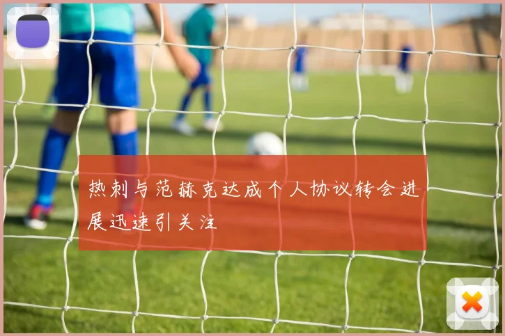 热刺与范赫克达成个人协议转会进展迅速引关注